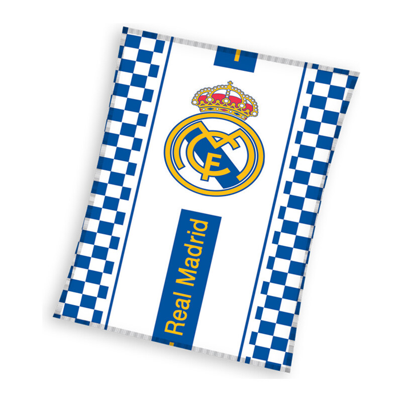 Dětská deka Real Madrid Check