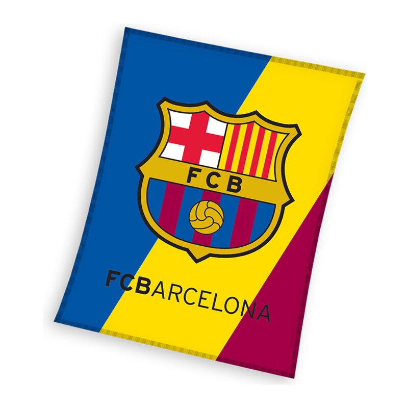 Dětská deka FC Barcelona Trio