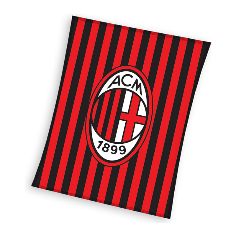 Dětská deka AC Milán Stripes