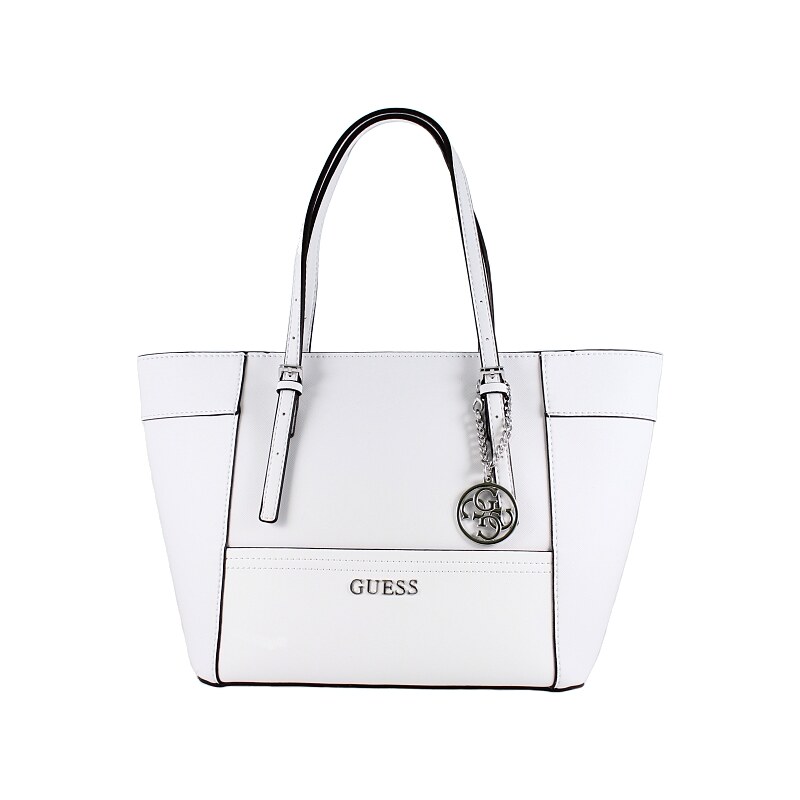 GUESS kabelka Delaney Small Classic Tote White