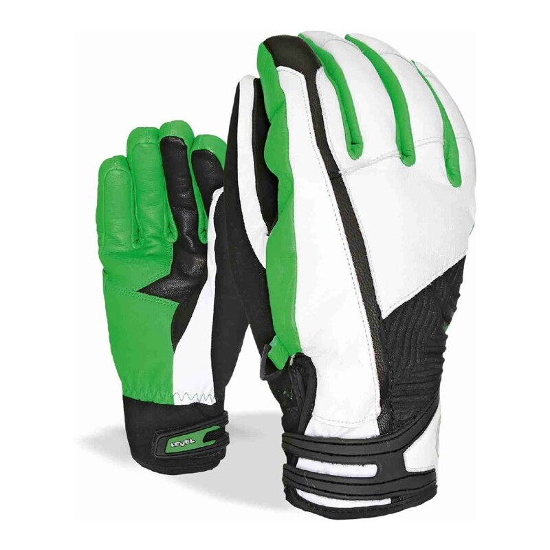 ski rukavice LEVEL - Bullet Green (12)