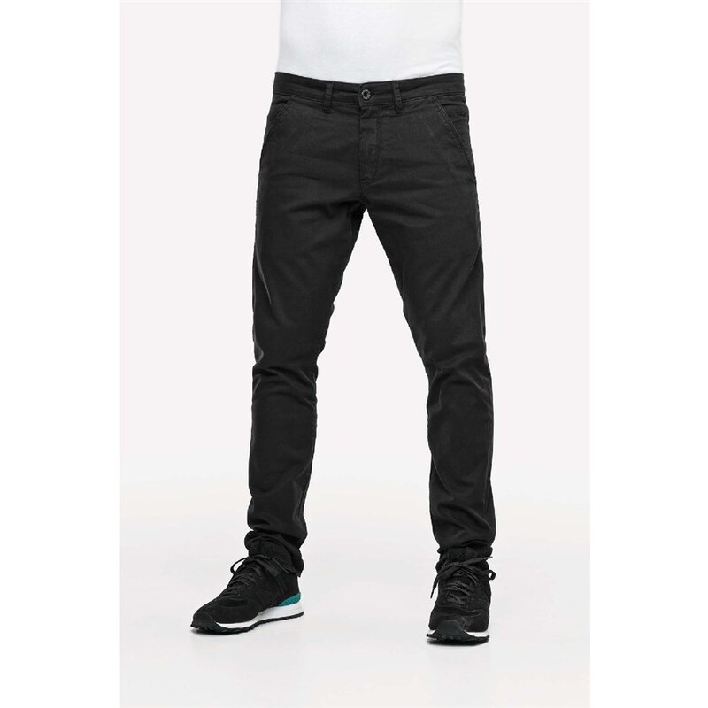 kalhoty REELL - Flex Tapered Chino Black (BLACK)