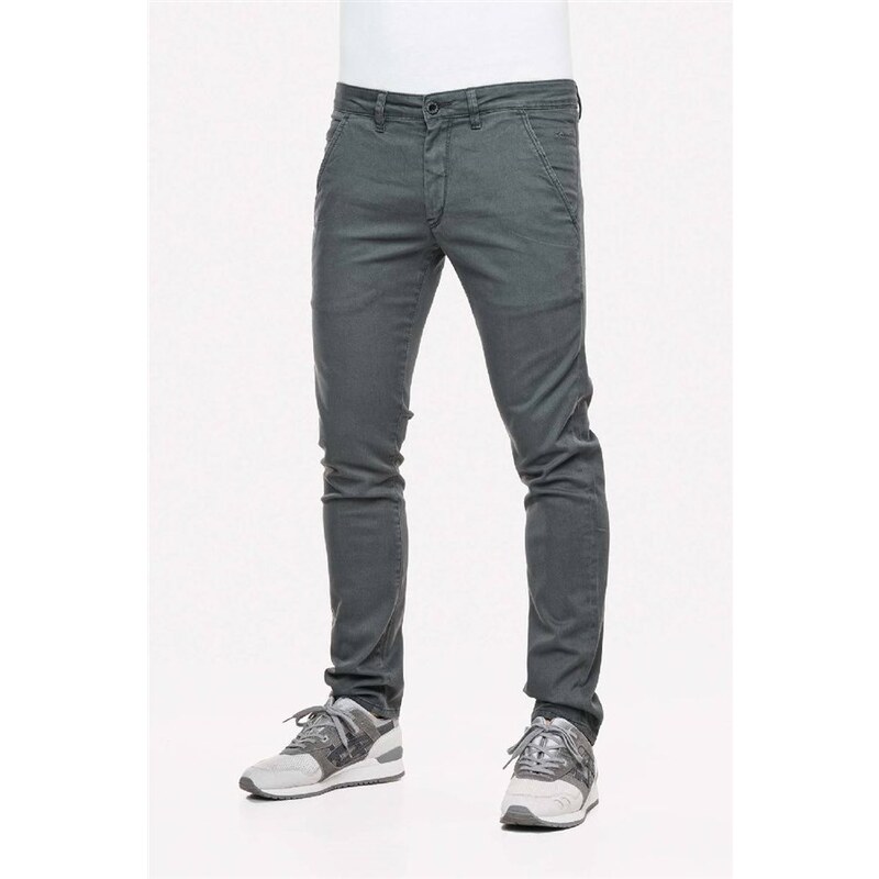 kalhoty REELL - Flex Tapered Chino Graphite Grey (GRAPHITE GREY)