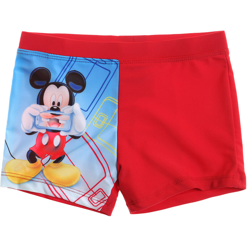 Disney Chlapecké plavky Mickey Mouse - červené