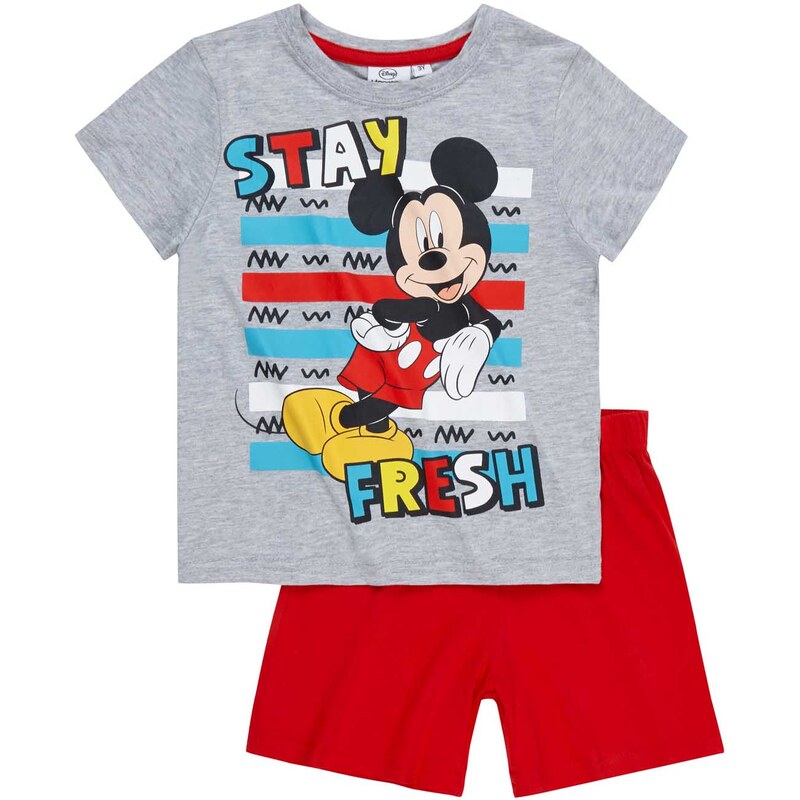 Disney Chlapecký set trička a šortek Mickey Mouse - barevný
