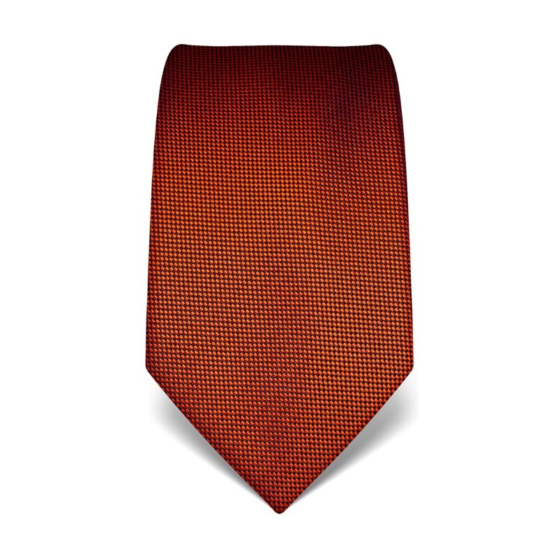 Oranžová kravata Vincenzo Boretti 21918 - jemná kostička