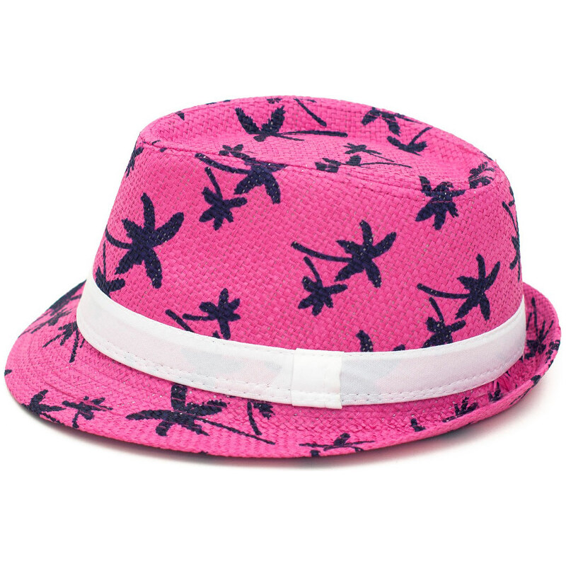 Art of Polo Letní klobouk palmy - růžová cz16118.4