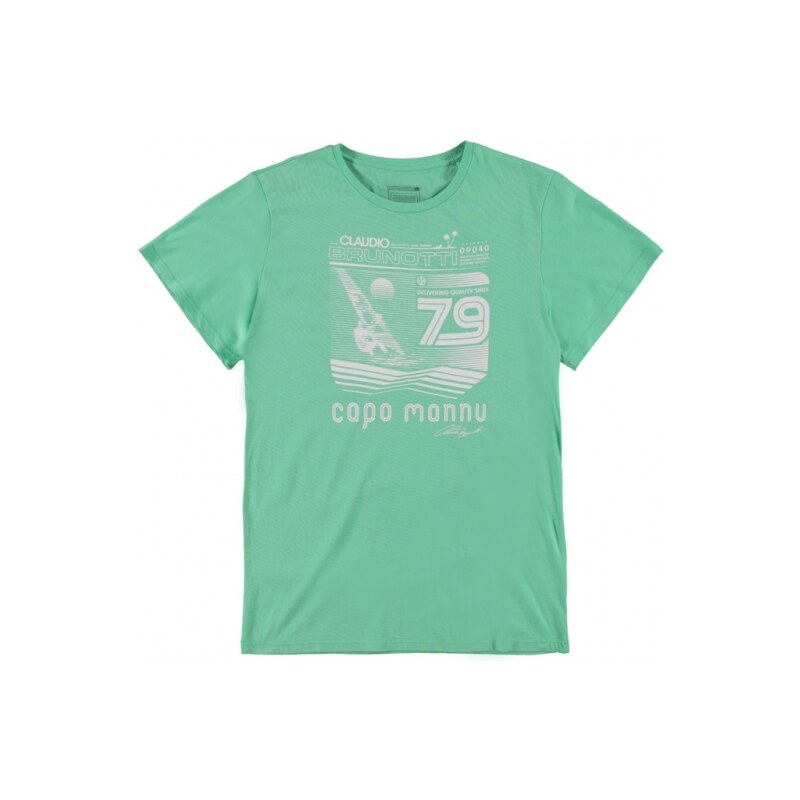 Pánské tričko Andante Laguna - Zelená