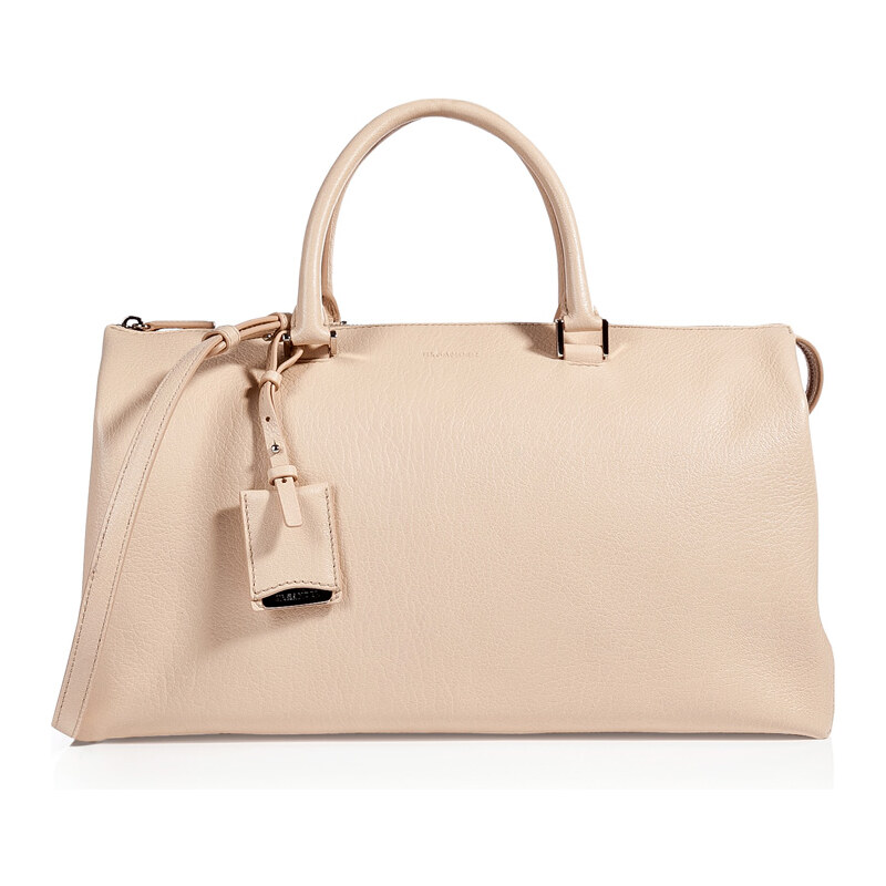 Jil Sander Leather Tote with Shoulder Strap