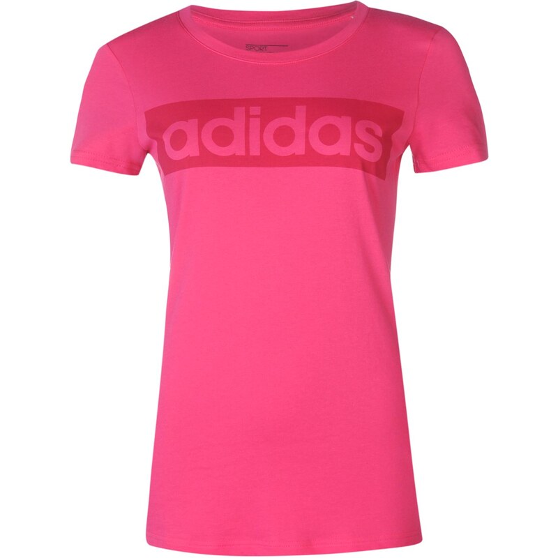 Triko dámské Adidas Linear Eqt Pink