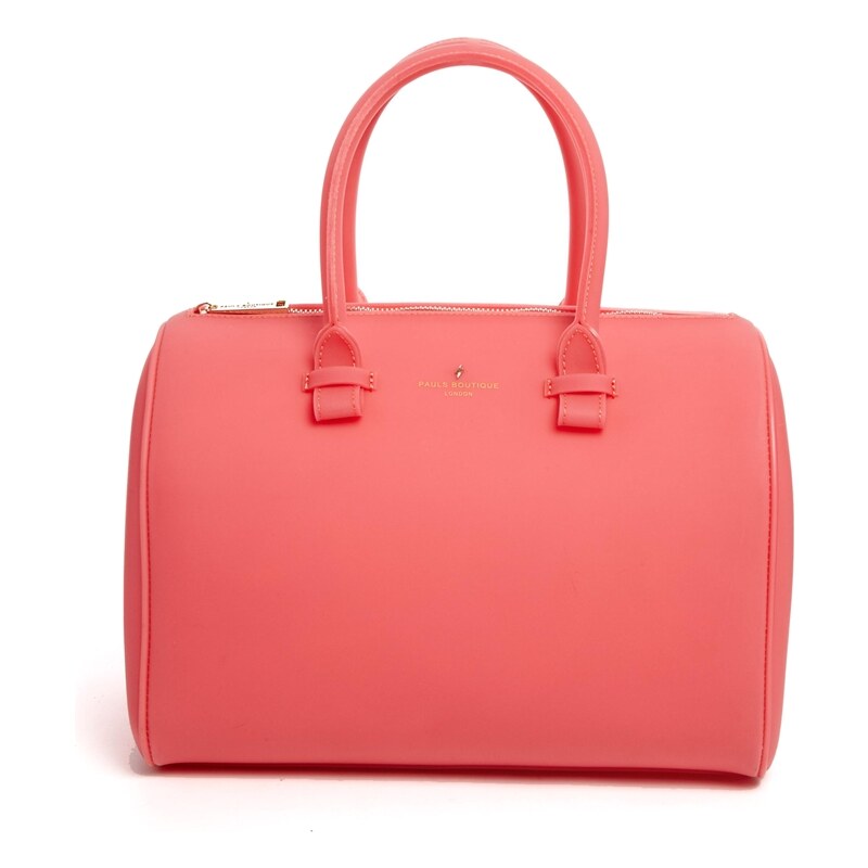 Pauls Boutique Paul's Boutique Molly Translucent Rubber Bag in Coral