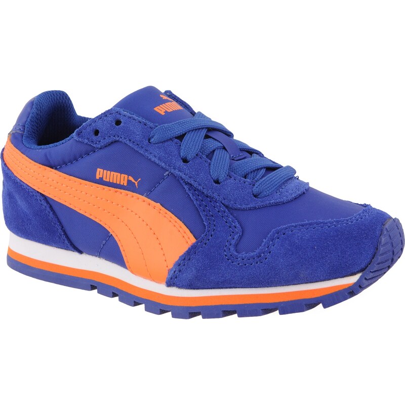 Puma Chlapecké běžecké tenisky ST Runner NL - oranžovo-modré