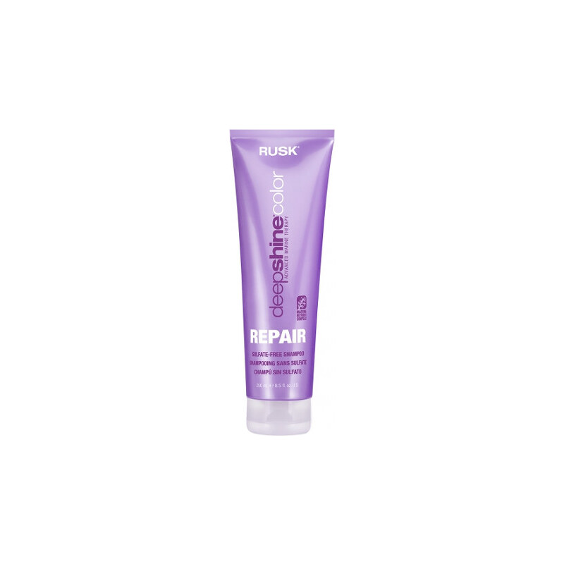 RUSK Jemný regenerační šampon pro všechny typy vlasů DeepShine Color Repair (Sulfate-Free Shampoo) 250 ml