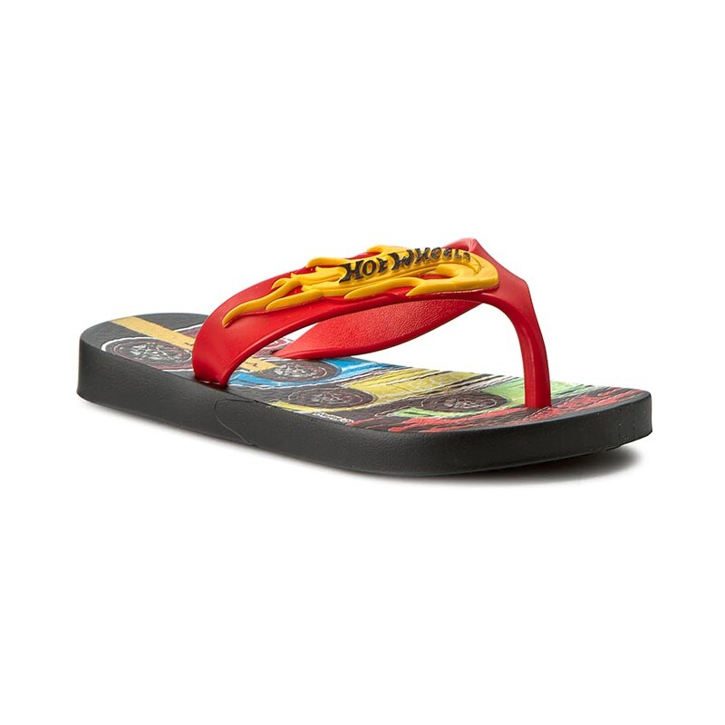 Žabky IPANEMA - Hot Wheels Tyre Kids 81885 Black/Red 22502