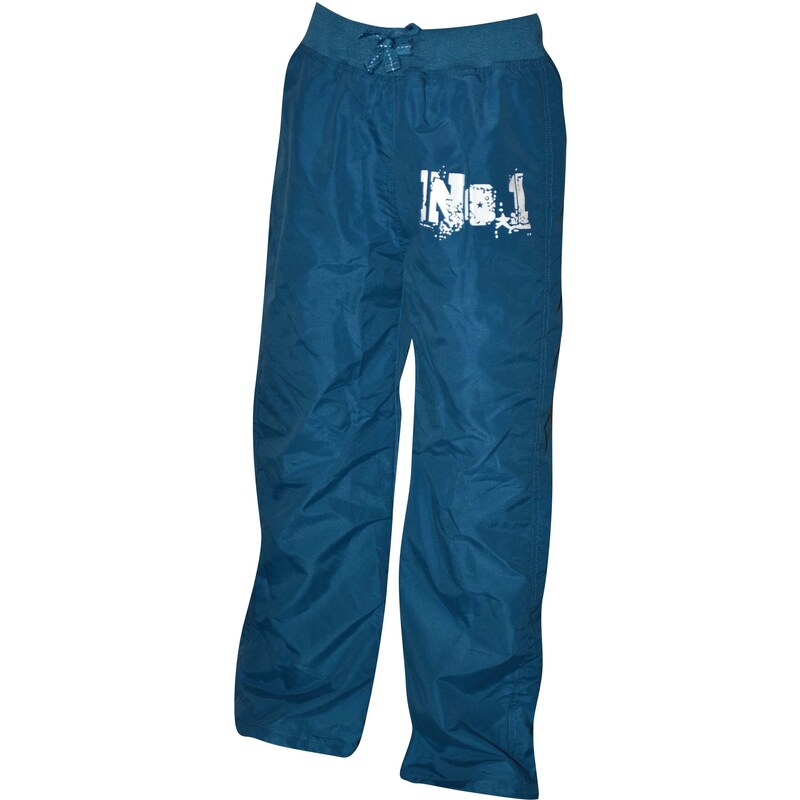 Bugga Chlapecké kalhoty No.1 s bavlněnou podšívkou - modré
