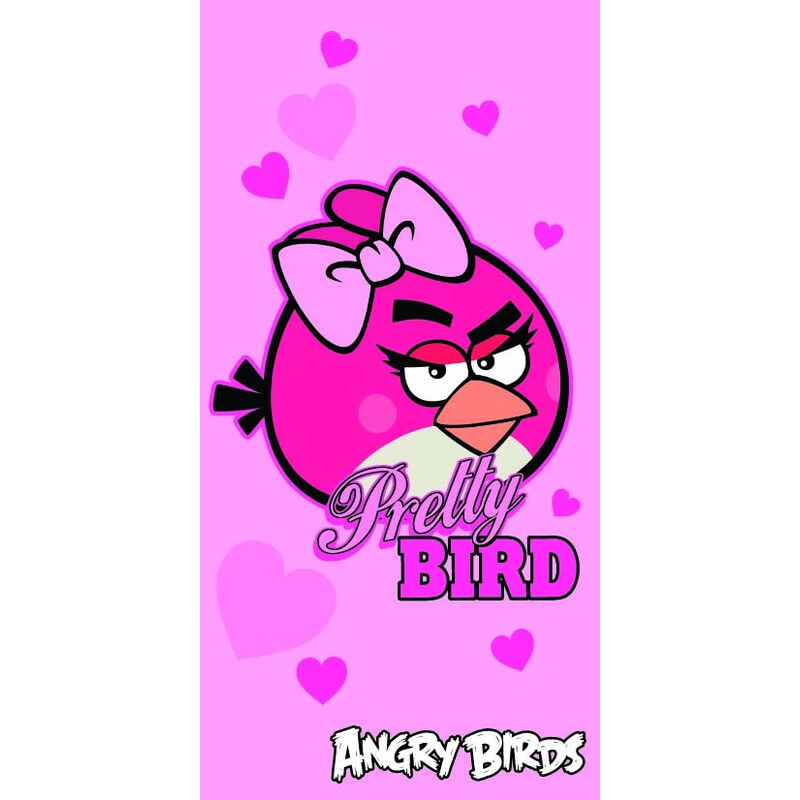 Jerry Fabrics Osuška Angry Birds - Pretty Bird