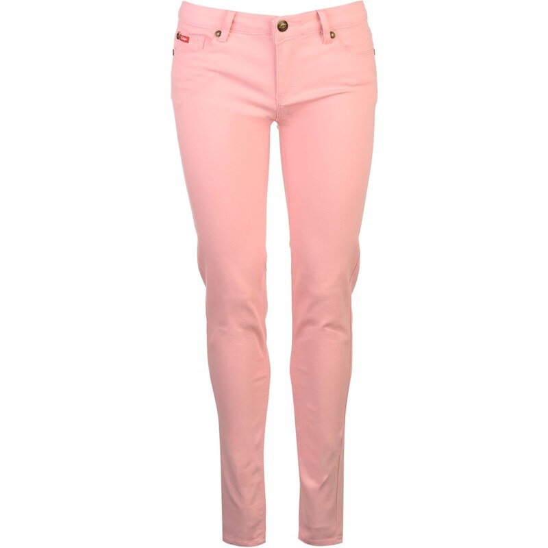 Lee Cooper Coloured Jeans dámské Pink