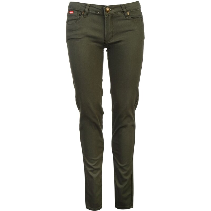 Lee Cooper Coloured Jeans dámské Khaki Green