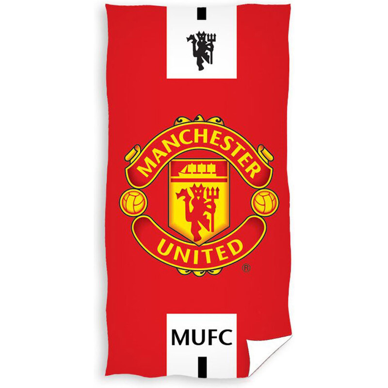 Carbotex Osuška Manchester United červená froté 70x140 cm