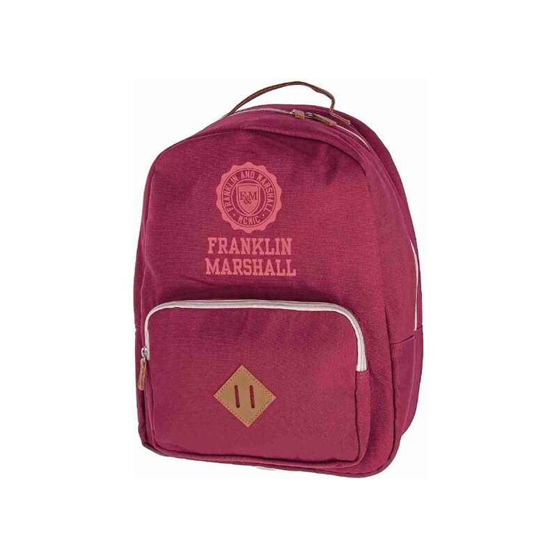 batoh FRANKLIN & MARSHALL - Classic backpack - bordeaux solid (30)