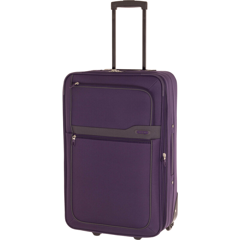 Cestovní kufr d&n M 9360-04 fialová
