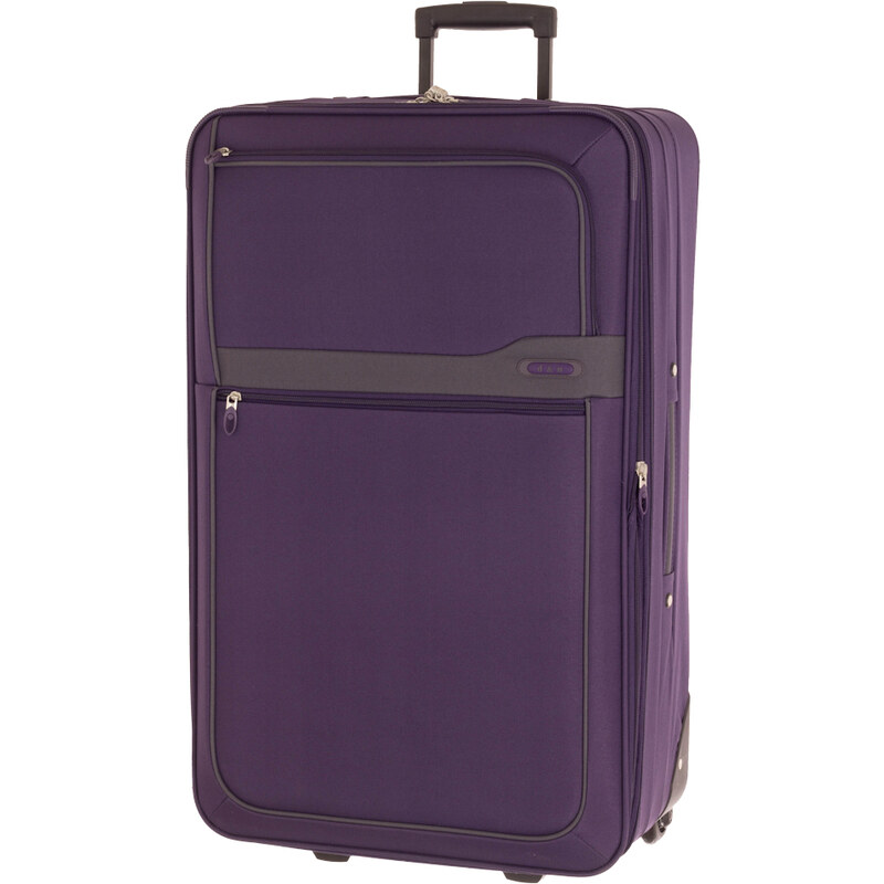 Cestovní kufr d&n L 9370-04 fialová