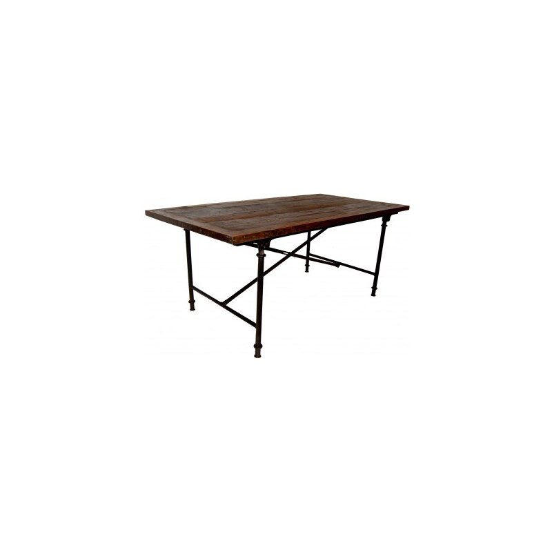Industrial style, Exkluzívní jídelní stůl 75x183x93cm (933)