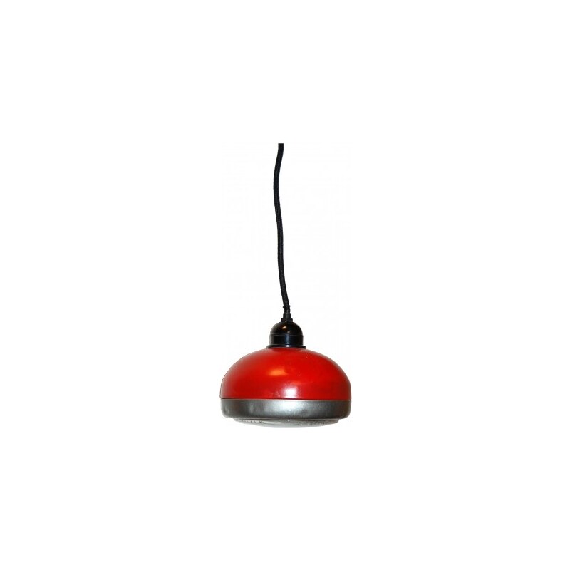 Industrial style, Závěsná červená lampa 13xx15cm (979)