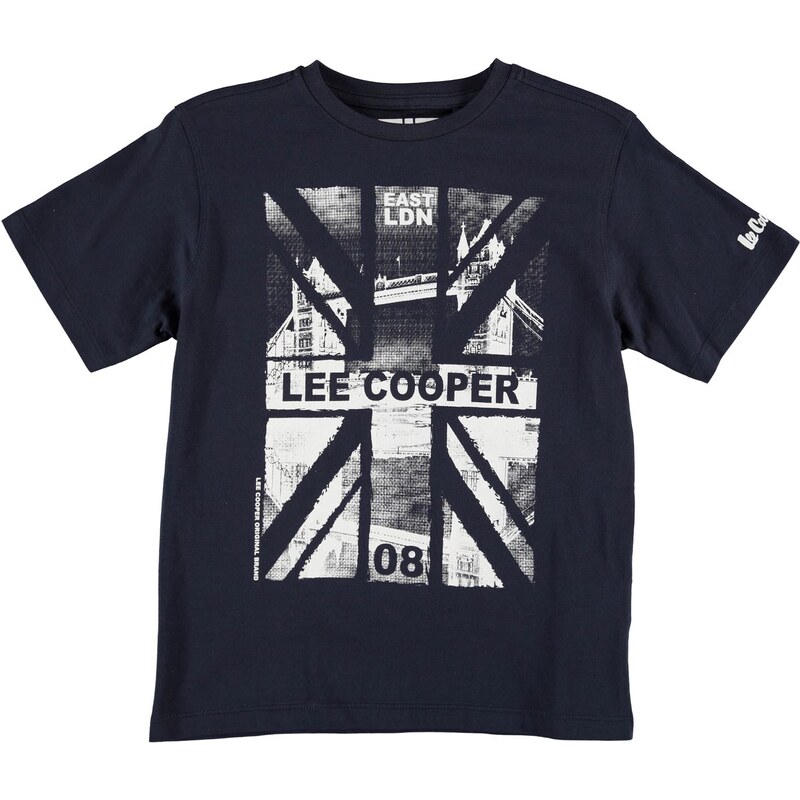 Tričko Lee Cooper Bridge dět. námořnická modrá