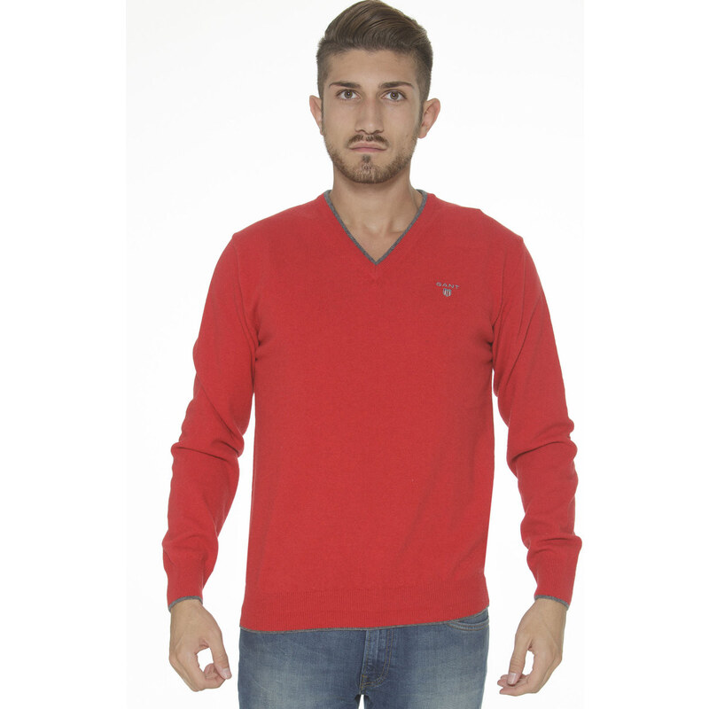 Pánský svetr Gant 61311 - Červená / XL