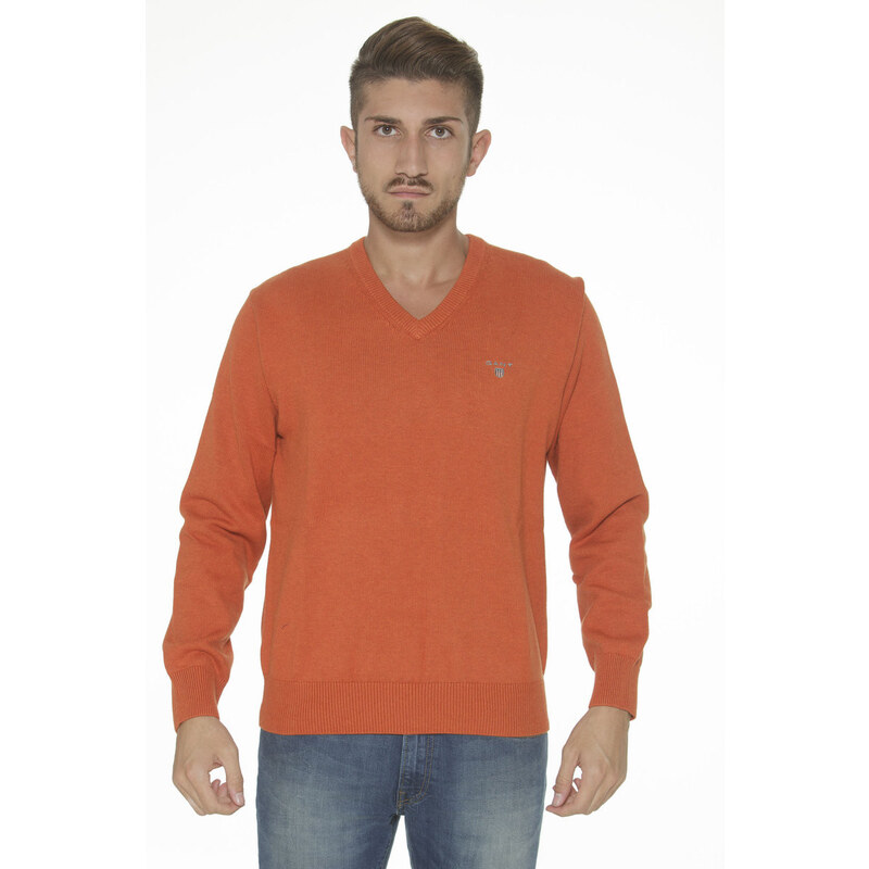 Pánský svetr Gant - L / Oranžová