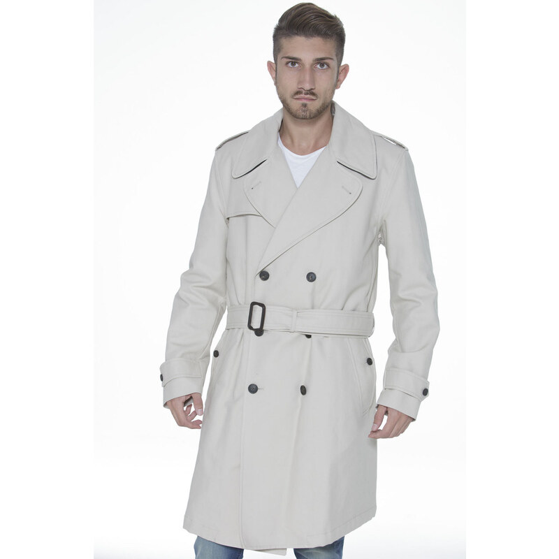 Pánský kabát Gant - Béžová / S