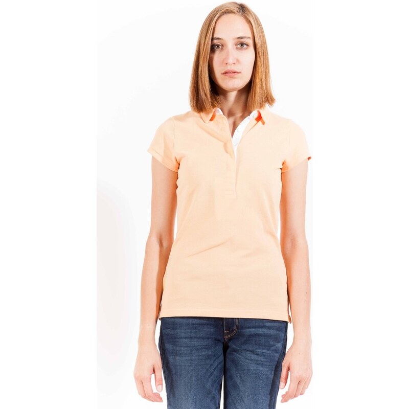Dámské polo tričko Gant - XS / Oranžová