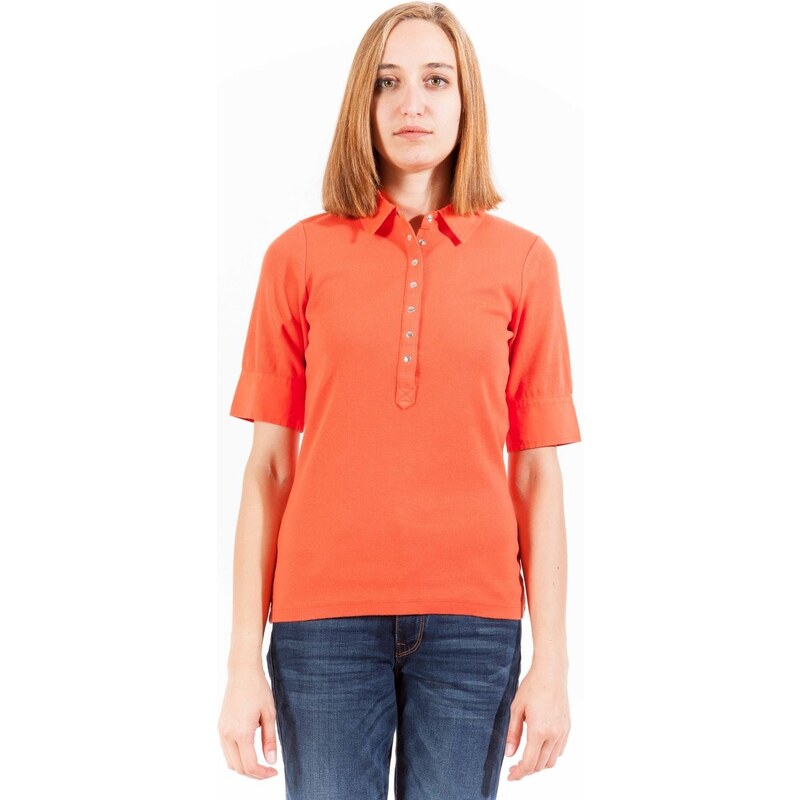 Dámské polo tričko Gant - XL / Oranžová