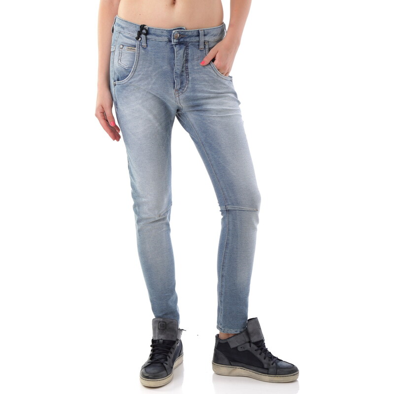 Dámské jeans Sexy Woman - Azurová / XS