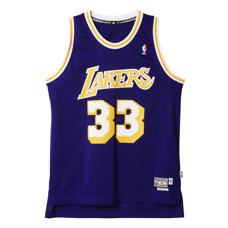 Adidas basketbalové tričko Retired Los Angeles Lakers Kareem Abdul-Jabbar A46425 A46425 - L