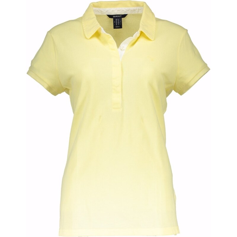 Dámské polo tričko Gant - Žlutá / 2XL