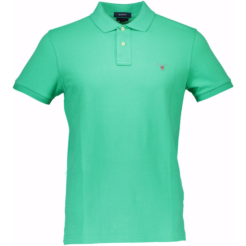 Man Polo Gant - Zelená / 2XL