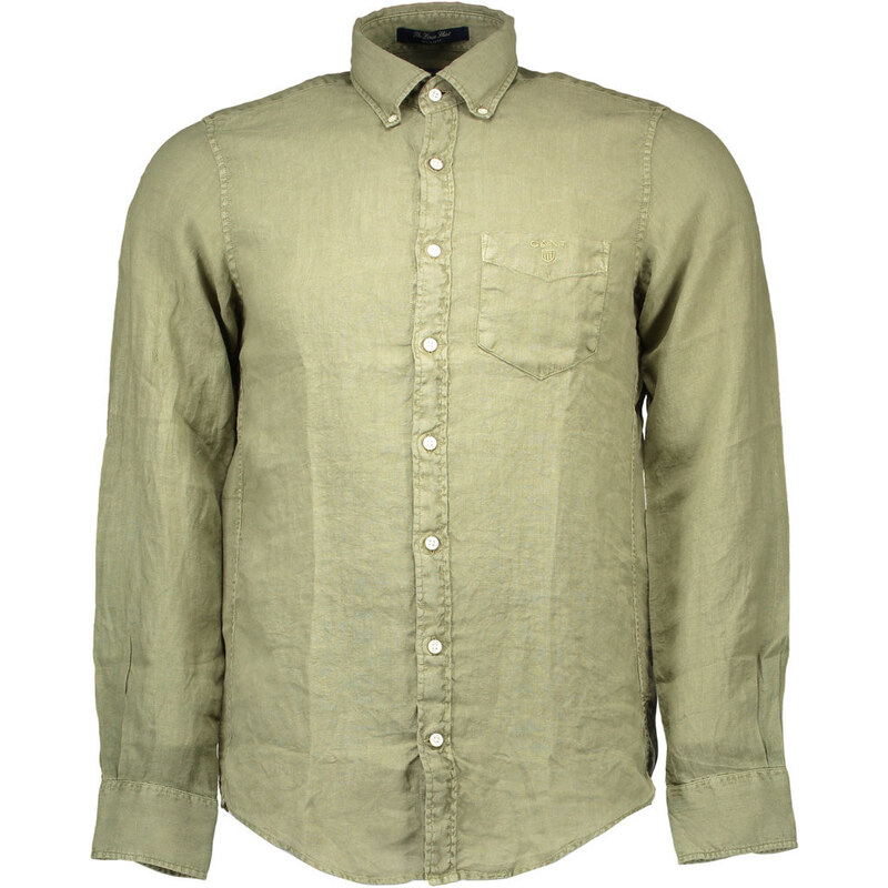 Pánská košile Gant - Zelená / 2XL