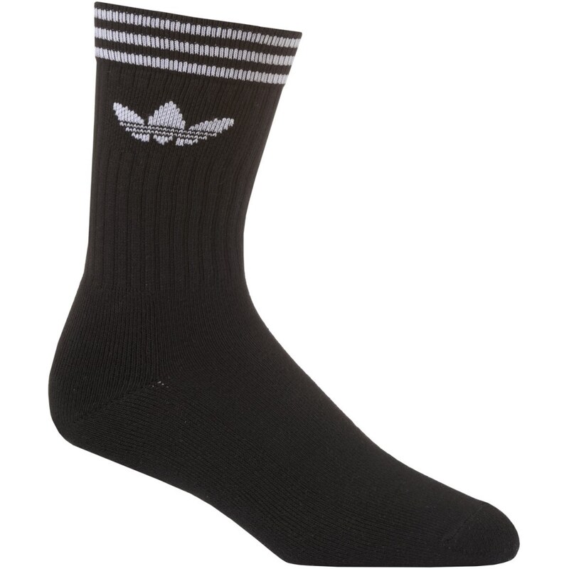 Pánské ponožky adidas CREW SOCK SOLID 3 PACK