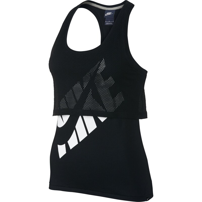 Nike Prep Tank-Mesh černá L