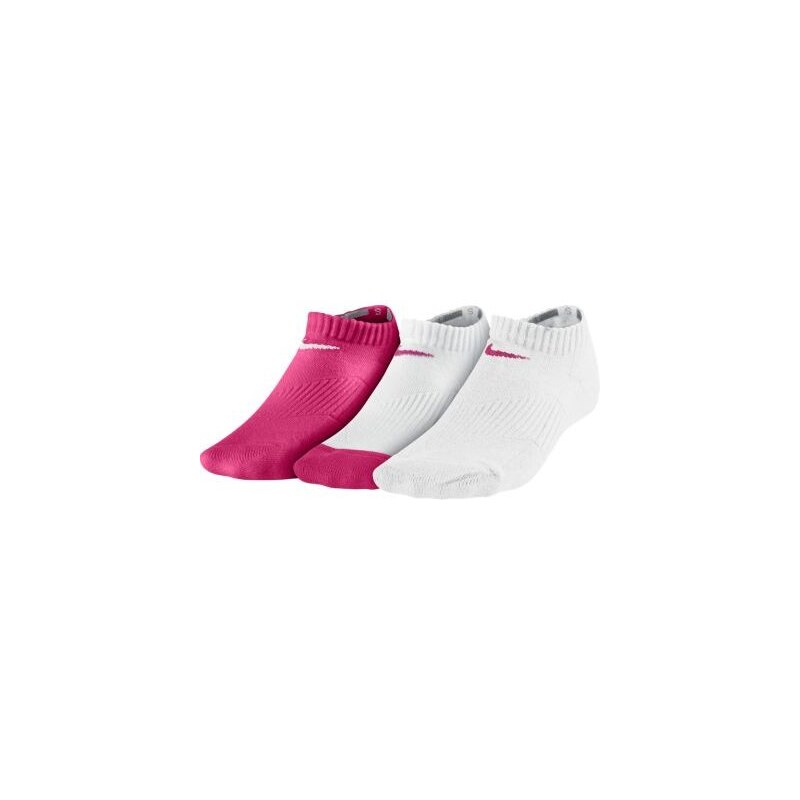 Nike Kotníkové ponožky - 3 páry bílá XS