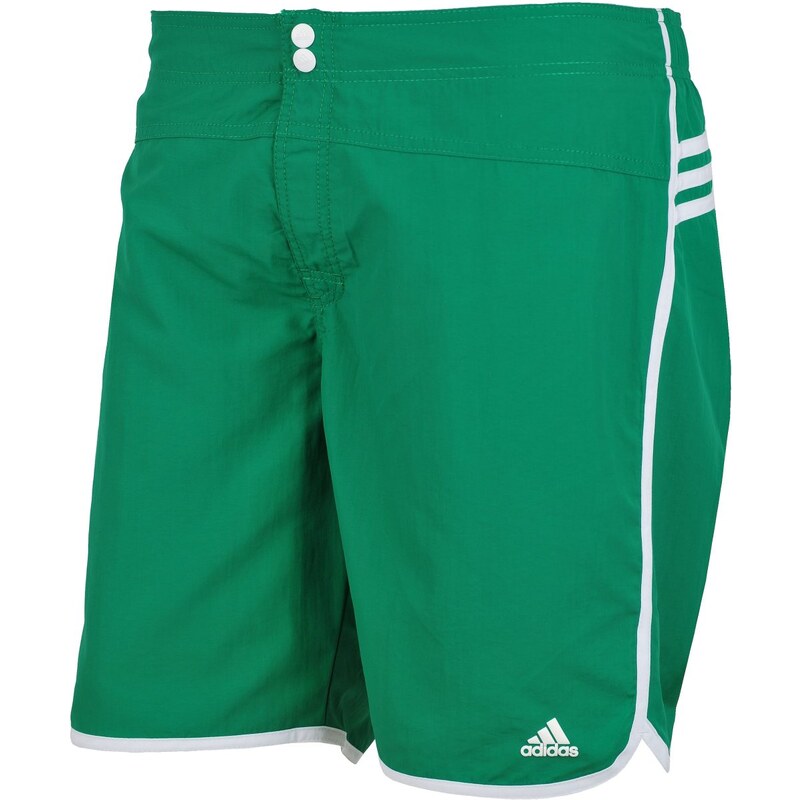 adidas 3 Stripes Walkshort - Medium Length zelená 2XL