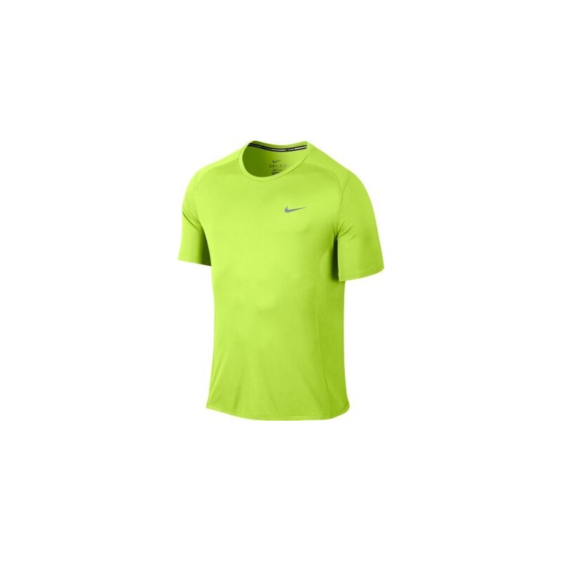 Nike Df Miler Ss zelená M