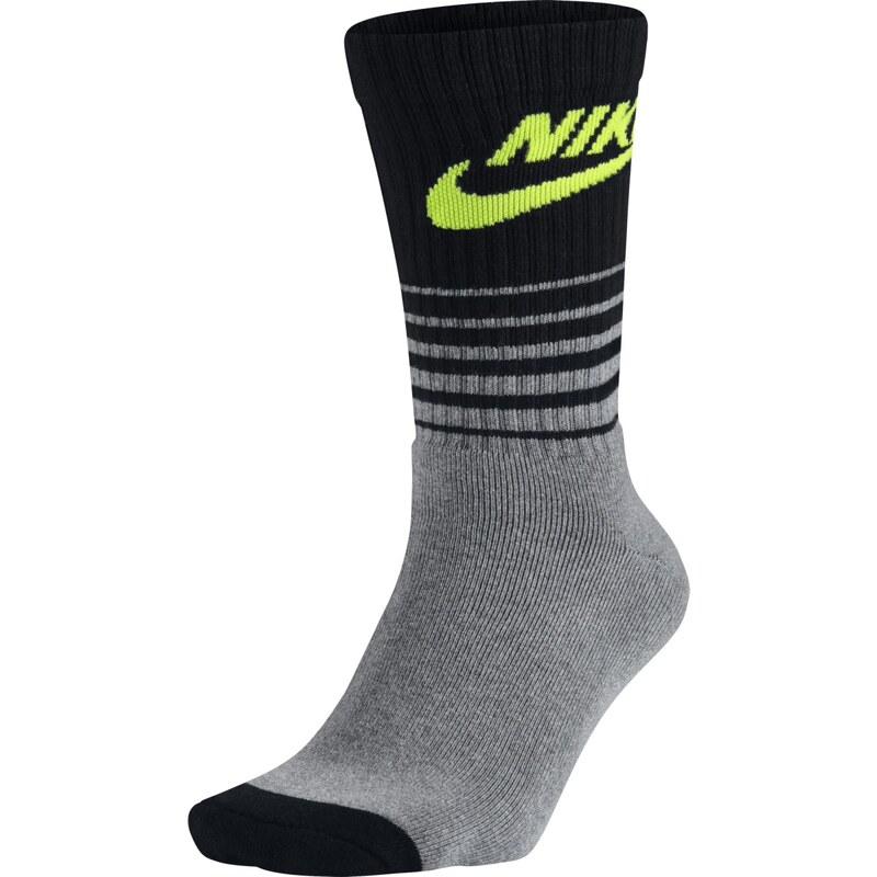 Nike Pánské pohodlné ponožky šedá L