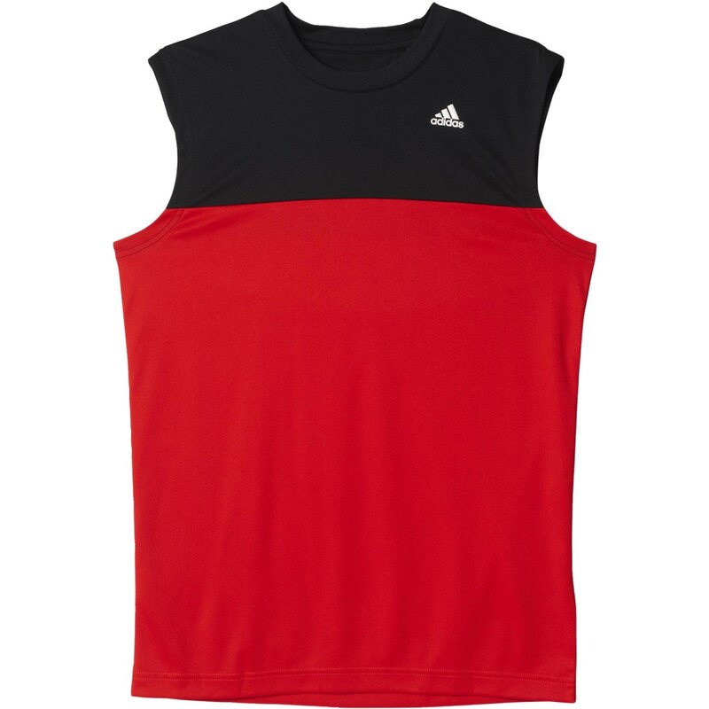adidas Funkční tričko Climalite červená L