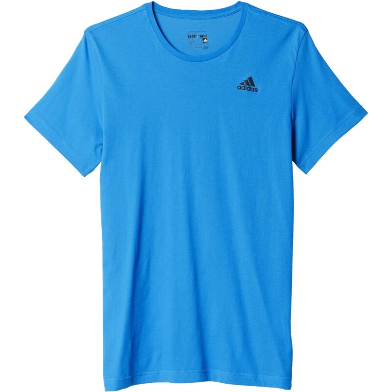 adidas Sportovní pohodlné tričko modrá M