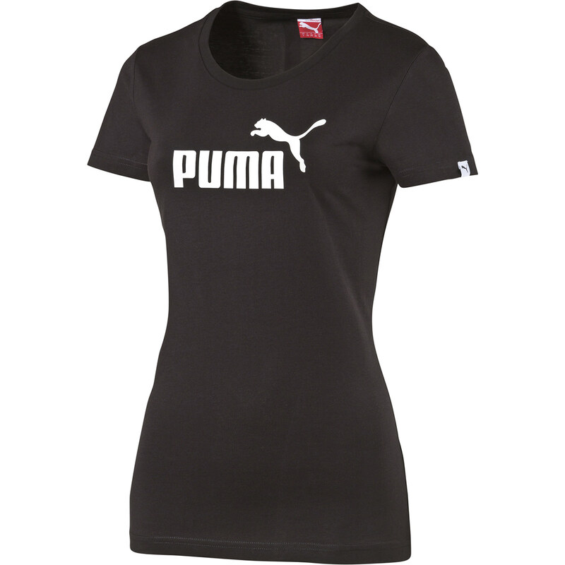 Puma Tričko s logem černá M
