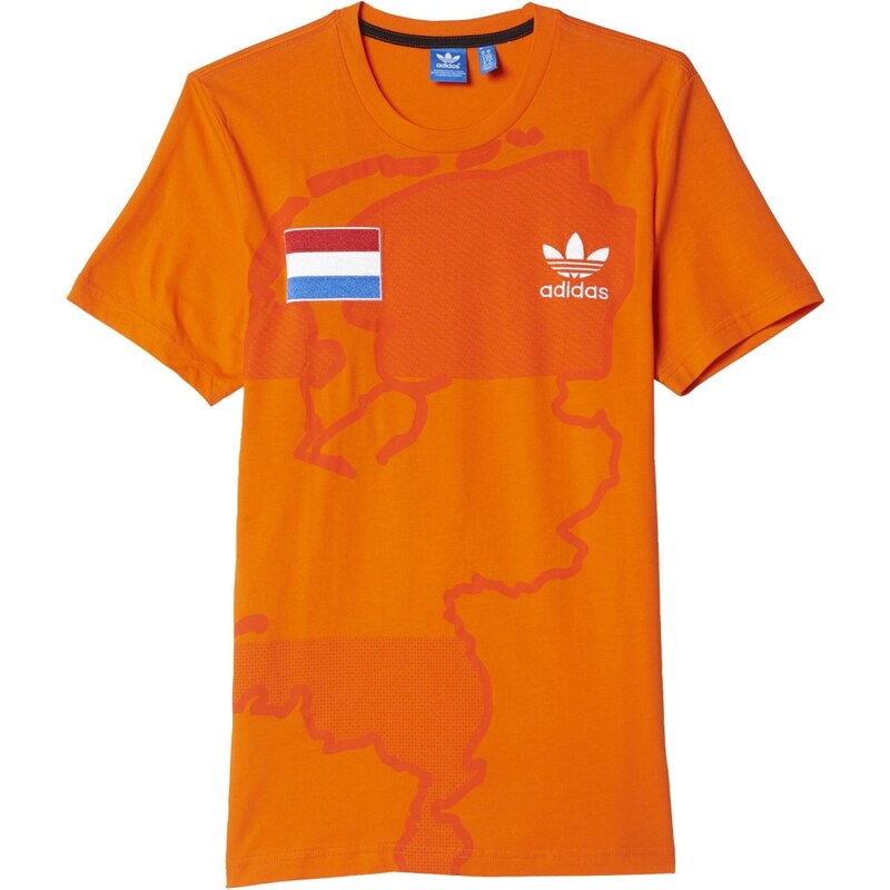 adidas Netherlands Tee oranžová XL