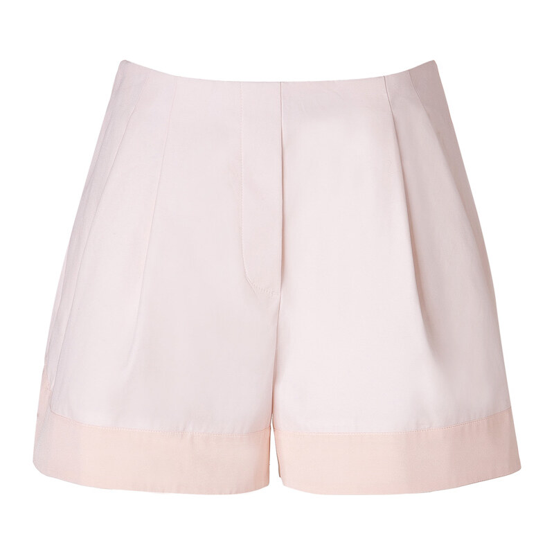 3.1 Phillip Lim Cotton Shorts with Curved Hem